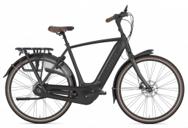 Gazelle Grenoble C8 Heren black mat