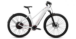 MTB Cycletech Code 45 Lady wit speedelec (met rode accenten)