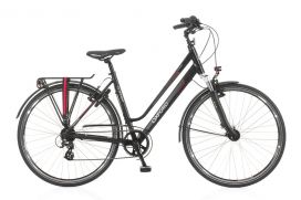 Oxford Clipper Dames 43 Zwart/rood