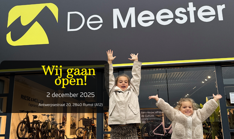 Nieuwe locatie voor De Meester fietsen