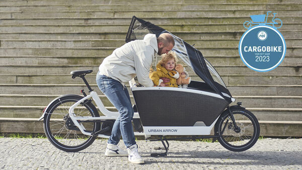 Urban ANWB cargobike van het jaar De fietsen - De Meester eMobility Solutions