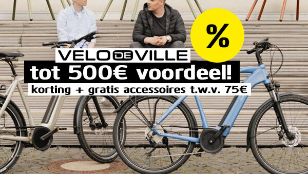 Velo de Ville stockactie - bespaar tot 500€!