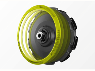 Neodrives achterwiel motor